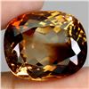 Image 1 : *CANNOT VERIFY, SEE DESC.*Big Cushion Cut Champagne Color Imperial Topaz 18.57 ct. 17 x 14 mm - Appr