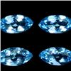 Image 2 : *CANNOT VERIFY, SEE DESC.*Marquise Cut Top Swiss Blue Topaz 6 pcs. 9.64 ct. 10 x 5 mm - Appraised Re
