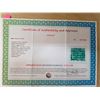 Image 3 : *CANNOT VERIFY, SEE DESC.*Round Cut Natural Top Green Emerald 42 pcs. 4.14 ct. 3 mm - Appraised Repl