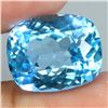 Image 1 : *CANNOT VERIFY, SEE DESC.*Antique Cut Top Swiss Blue Topaz 8.55 ct. 13 x 10 mm - Appraised Replaceme