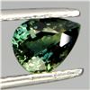 Image 2 : *CANNOT VERIFY, SEE DESC.*Pear Cut Natural Blue-Green Sapphire 1.28 ct. High Clarity 7 x 7 mm - Appr