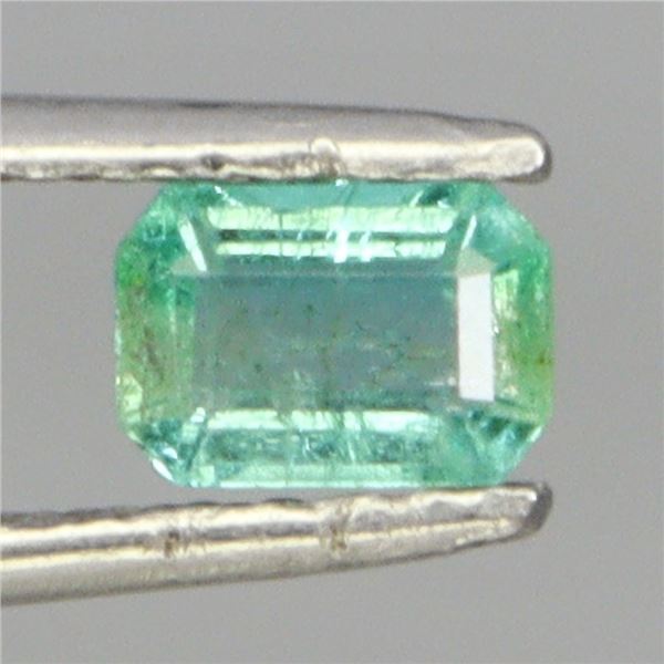 *CANNOT VERIFY, SEE DESC.*Emerald Cut 100% Natural and Unheated 0.57 ct. Emerald, High Clarity 6.0 x