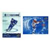 Image 1 : 2023-24 Upper Deck Series 2 Hockey - PC's - #16-RW - M. Marner and ECLIPTIC - Cole Caufield.