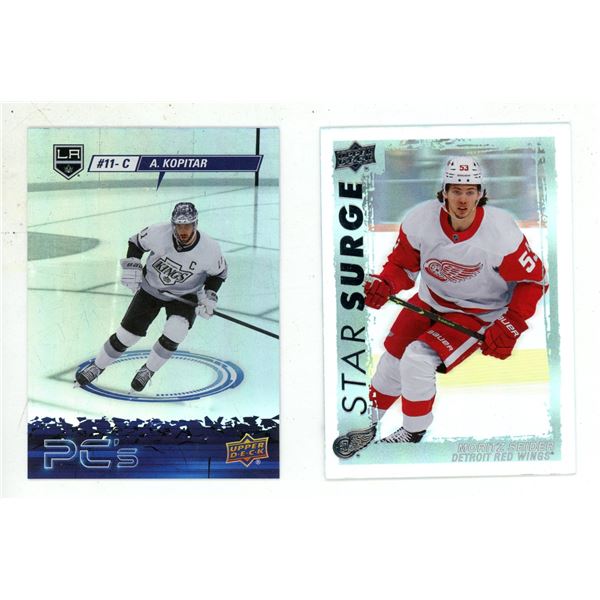 2023-24 Upper Deck Series 1 Hockey - Star Surge - Moritz Seider and 2023-24 Upper Deck Series 2 Hock