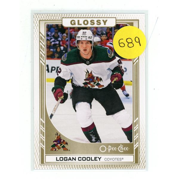 2023-24 Upper Deck Series 2 Hockey - Logan Cooley - Glossy - O-Pee-Chee.
