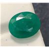 Image 3 : 6.55 ct Certified Brazilian Emerald gemstone ($6,850 Appraisal)