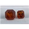 Image 2 : 6.88 ct Certified Spessartite Garnet gemstone Pair ($6,880 Appraisal)