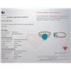 Image 1 : 2.98 ct Certified Silver Emerald gemstone Ring ($5,316 Appraisal)