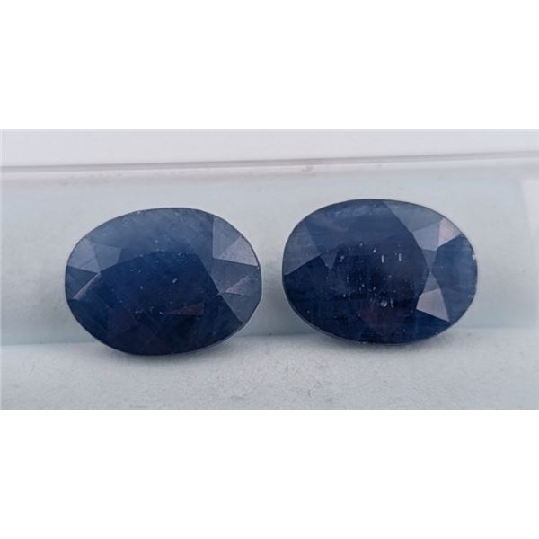 10 ct Certified Madagascar Sapphire gemstone Pair ($11,500 Appraisal)