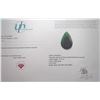 Image 1 : 10.15 ct Certified Colombian Emerald gemstone ($13,600 Appraisal)