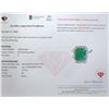 Image 1 : 4 ct Certified Silver Emerald gemstone Ring ($8,244 Appraisal)