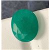 Image 3 : 7.5 ct Certified Brazilian Emerald gemstone ($7,850 Appraisal)