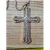 Image 2 : Cross necklace-15"L