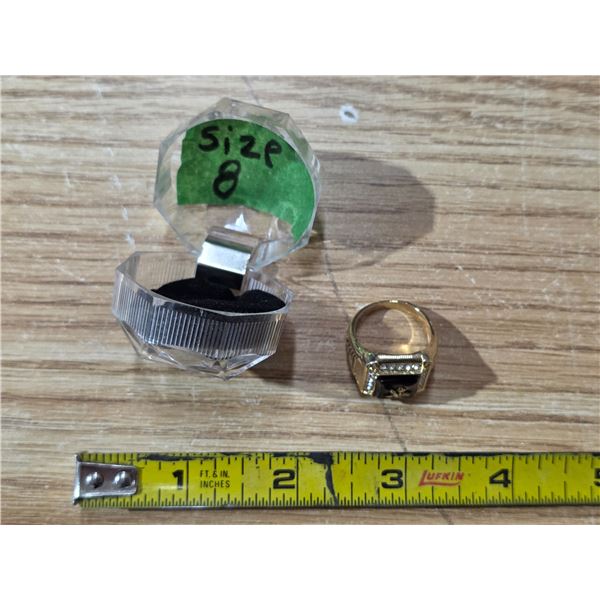 Size 8 decorative ring