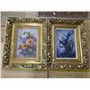 Image 1 : 2 framed paintings- 19" by 15"