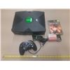 Image 1 : Original XBOX With Controller - Modded Working Needs AV Cable.