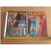 Image 1 : 1991 Playboy Magzine and UMM Winter 2005 with Hershey's & Cards.