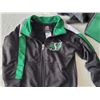 Image 2 : Authentic CFL Sask. Roughrider Youth shirt, Child jacket & seat cushion.