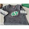 Image 3 : Authentic CFL Sask. Roughrider Youth shirt, Child jacket & seat cushion.