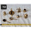Image 1 : Vtg. Heavy brass miniatures. Made in Holland.