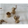 Image 2 : Vtg. Heavy brass miniatures. Made in Holland.