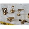 Image 3 : Vtg. Heavy brass miniatures. Made in Holland.