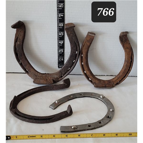 Vintage horseshoes.