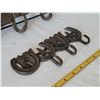 Image 2 : Cast iron western wall hooks.