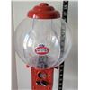 Image 2 : Vtg. Spiral Double Bubble gumball machine. Metal & plastic.