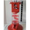 Image 3 : Vtg. Spiral Double Bubble gumball machine. Metal & plastic.