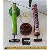 Image 1 : Vtg. Insecticide sprayers. Universal , Green Cross & extra glass.