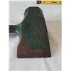 Image 5 : Vtg. Estwing wood splitter mallet hatchet. Leather wrapped handle.