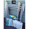 Image 1 : Vintage folding lawn chairs, new webbing, hardware & covers.
