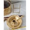 Image 2 : Group of brass items.