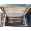 Image 3 : Vtg. Appleton Rum domed lid wood chest.