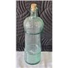 Image 2 : Vtg. Green tint bottles. South American totem.