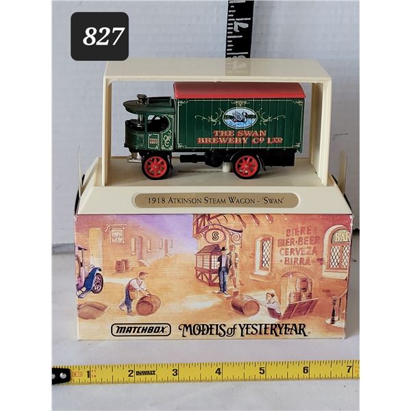 1918 Atkinson Steam Wagon. Matchbox Collectibles.