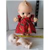 Image 7 : Vtg. 1 rubber & 1 celluloid Cupie dolls
