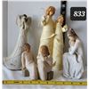 Image 1 : Willow Tree & Angel figurines.