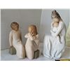 Image 2 : Willow Tree & Angel figurines.