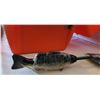 Image 6 : Large fishing tackle box & contents.