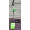 Image 1 : Electric Green Machine weeder cultivator.