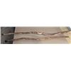 Image 1 : (2) Wood Walking Sticks w/ Stub Ends 50" and 42"