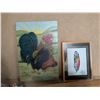 Image 5 : Lot of Bird Decor Items (Some Vintage, Porcelain, and wood)