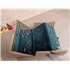 Image 5 : (6) Vintage Small Chicken Decor Items and Fold Out Wooden Box