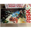 Image 2 : (4) Vintage Versions of RISK, CLUE, MONOPOLY, and Horse-Opoly