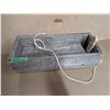 Image 1 : Vintage Made of Barn Board Decor Sled  (18"x8"x5.5")