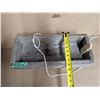 Image 4 : Vintage Made of Barn Board Decor Sled  (18"x8"x5.5")