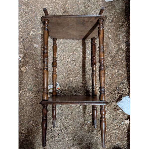 30"x14"x11" Wood End Stand /Magazine Stand