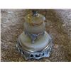 Image 3 : Vintage Silver Unique Designed Lamp w/ Unique Marble Like Base (Works) 63" H